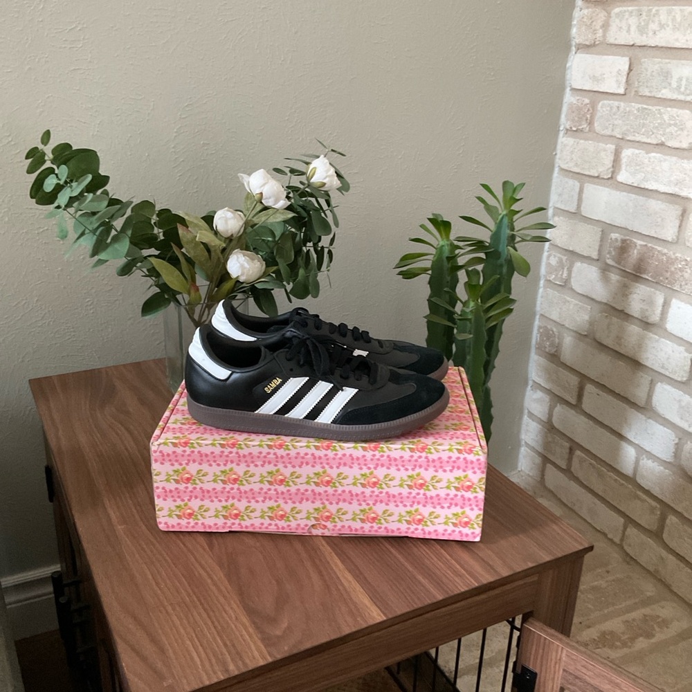 Adidas Samba OG Shoes - Women’s Black and White